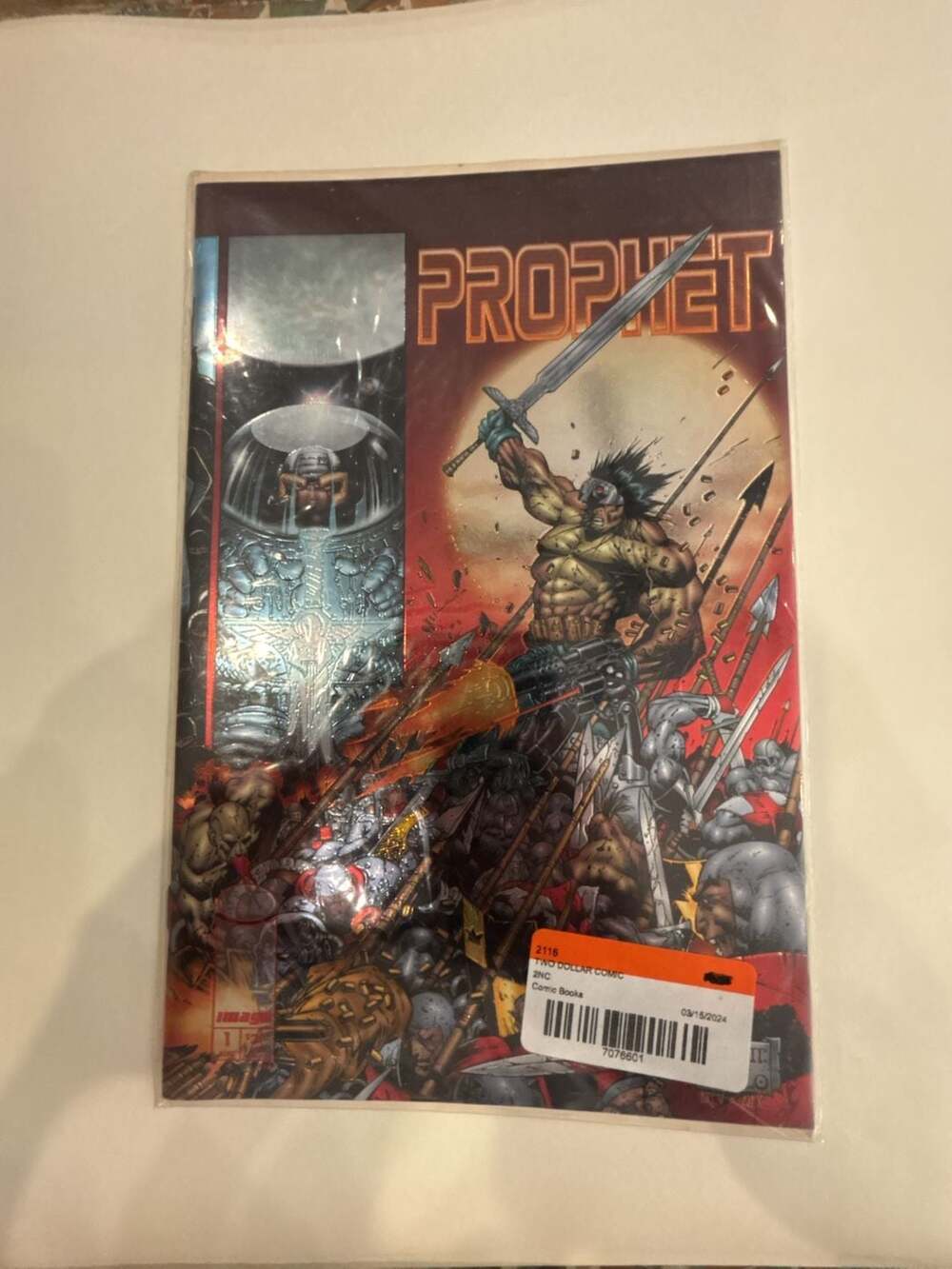 Prophet #1 - Chromium Ed. (Aug 1995, Image) - Near Mint